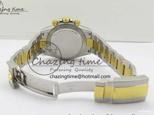 116508 SA4130 YG Case Best SS Bracelet YG Noob SS Dial Crystal 904L Daytona YG 1:1 Edition and 0109